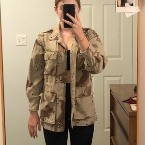 Size XXS camo TNA jacket